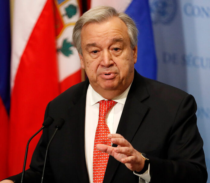 António Guterres, UN