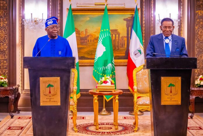 President Tinubu in Guinea