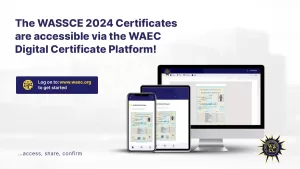 WASSCE digital certificate | WAEC