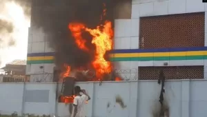 Anambra police headquarters  bombed
