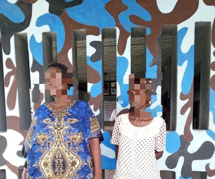 Police arrest two women for buying baby