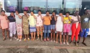 NIDCOM Arrested 5 Traffickers Rescued 17 Nigerian Girls in Ghana