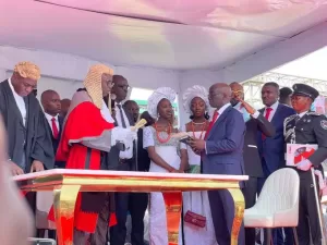 Okpebholo Sworn In as Governor of Edo State, After Godwin Obaseki