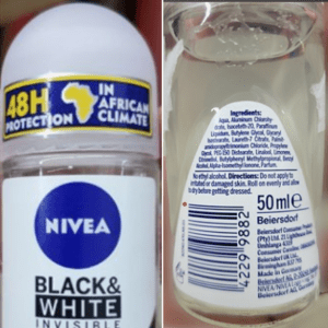 NAFDAC Warns Nigerians Against Use Of Recalled Nivea Roll on