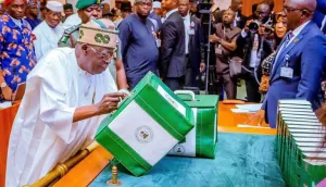 President Tinubu Presents N47.9tn 2025 Budget Proposal To NASS Targets 15% Inflation Rate