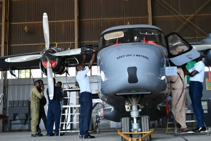 NAF reactivates aircraft grounded for 23 years, showcases engineering power